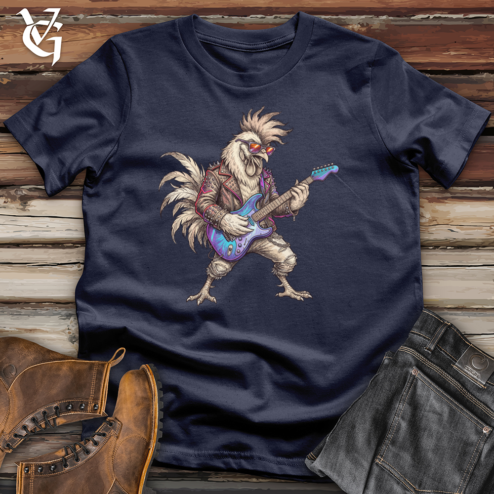 Viking Goods Chicken Rockstar Tee Navy / L