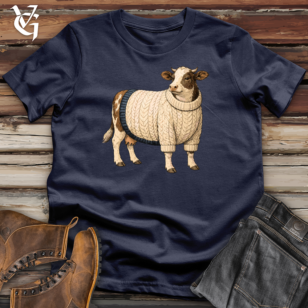 Viking Goods Cozy Cow Tee Navy / L