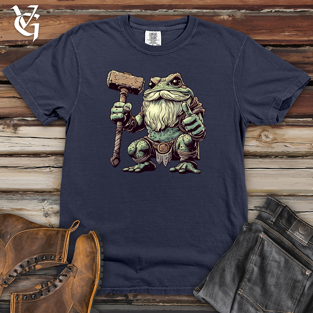 Viking Goods Craftsman Frog Aura Heavy Cotton Comfort Colors Tee Navy / L