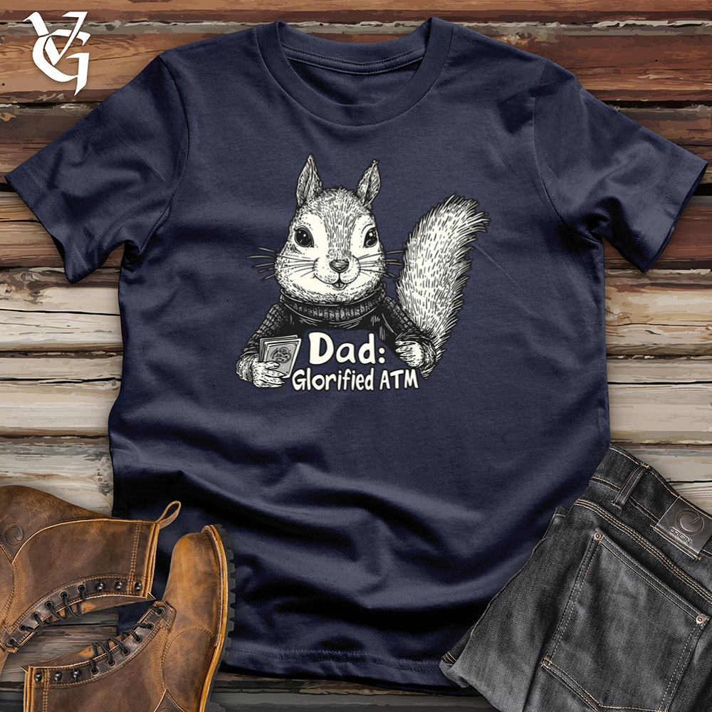 Viking Goods Dad Glorified Atm Softstyle Tee Navy / L