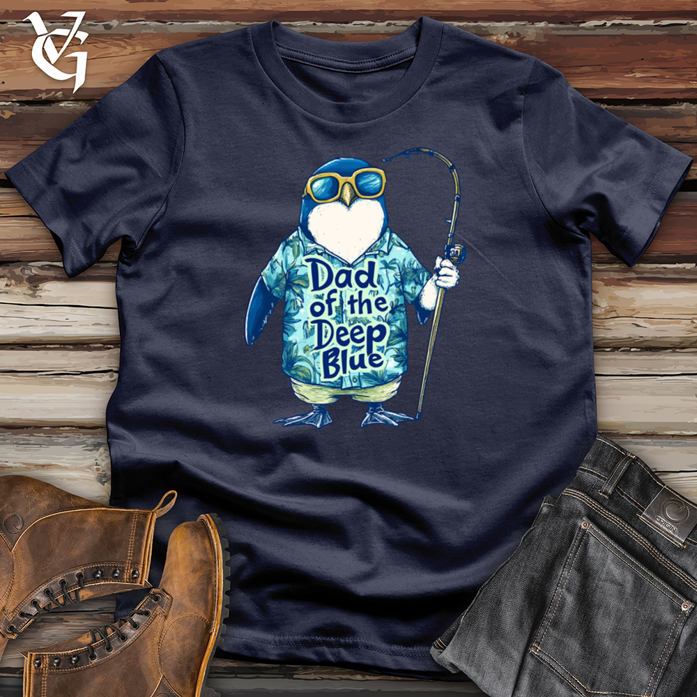 Viking Goods Dad Of The Deep Blue Softstyle Tee Navy / L