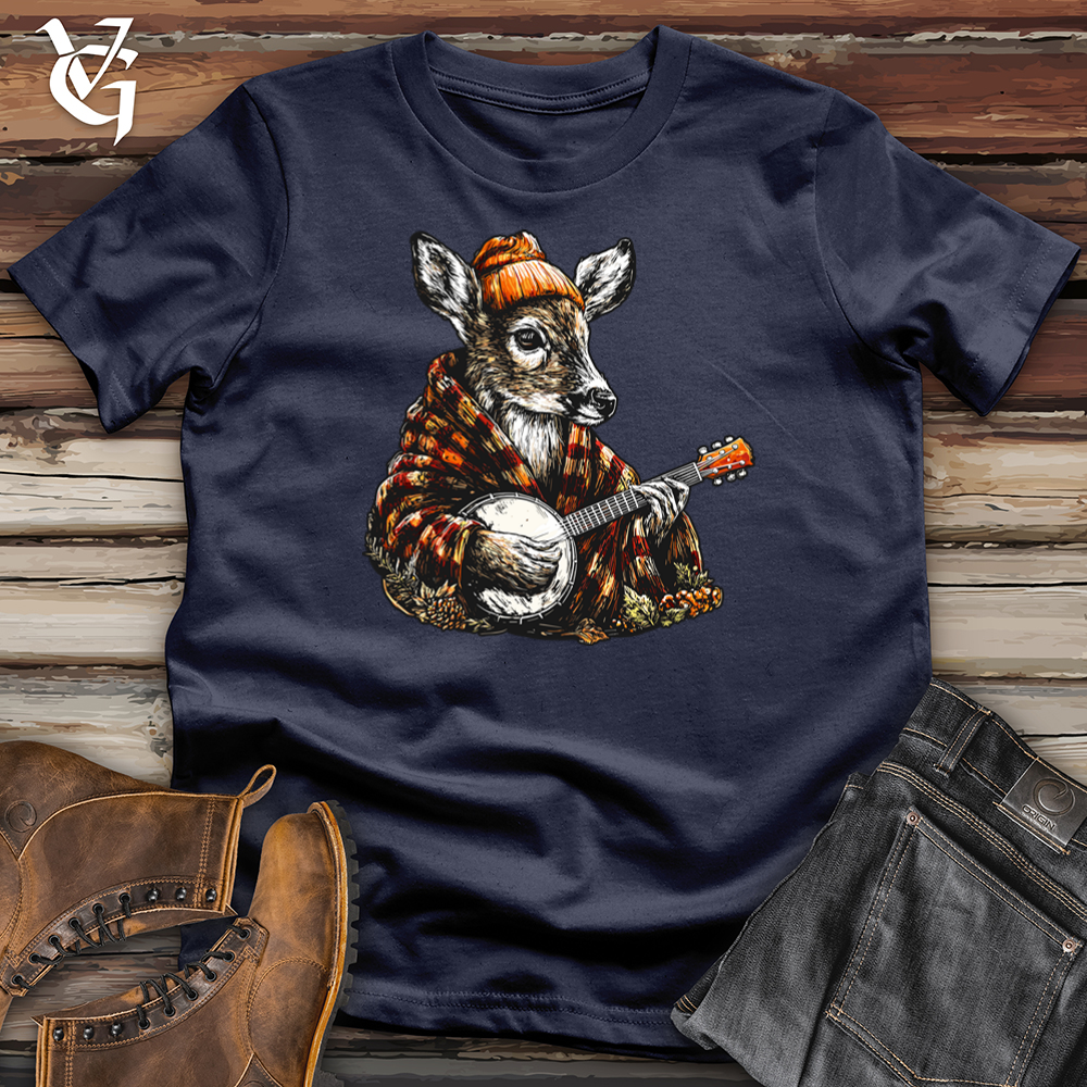 Viking Goods Deer Banjo Softstyle Tee Navy / L