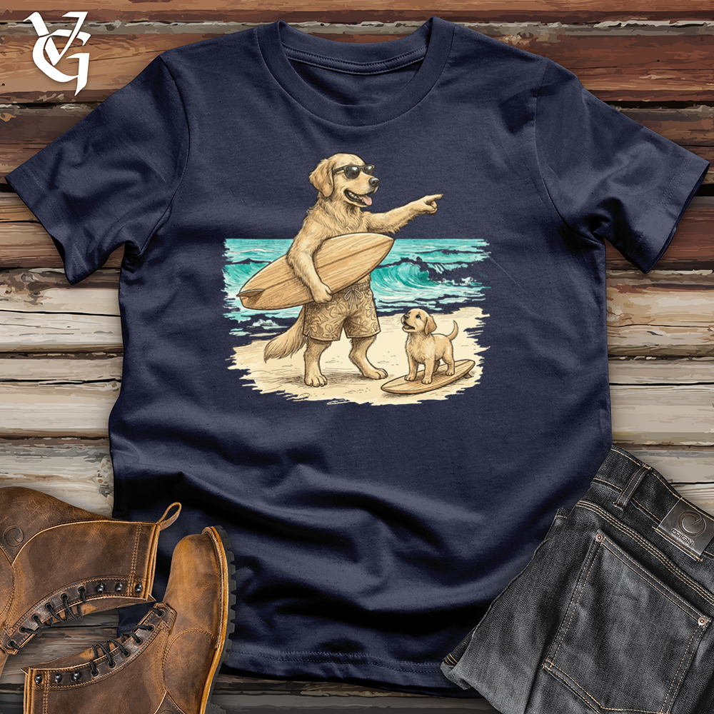 Viking Goods Dog Surf Instructor Tee Navy / L
