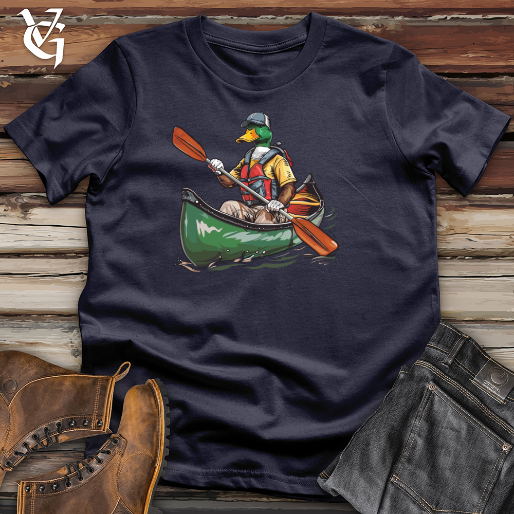 Viking Goods Duck Canoe Captain Cotton Tee Navy / L