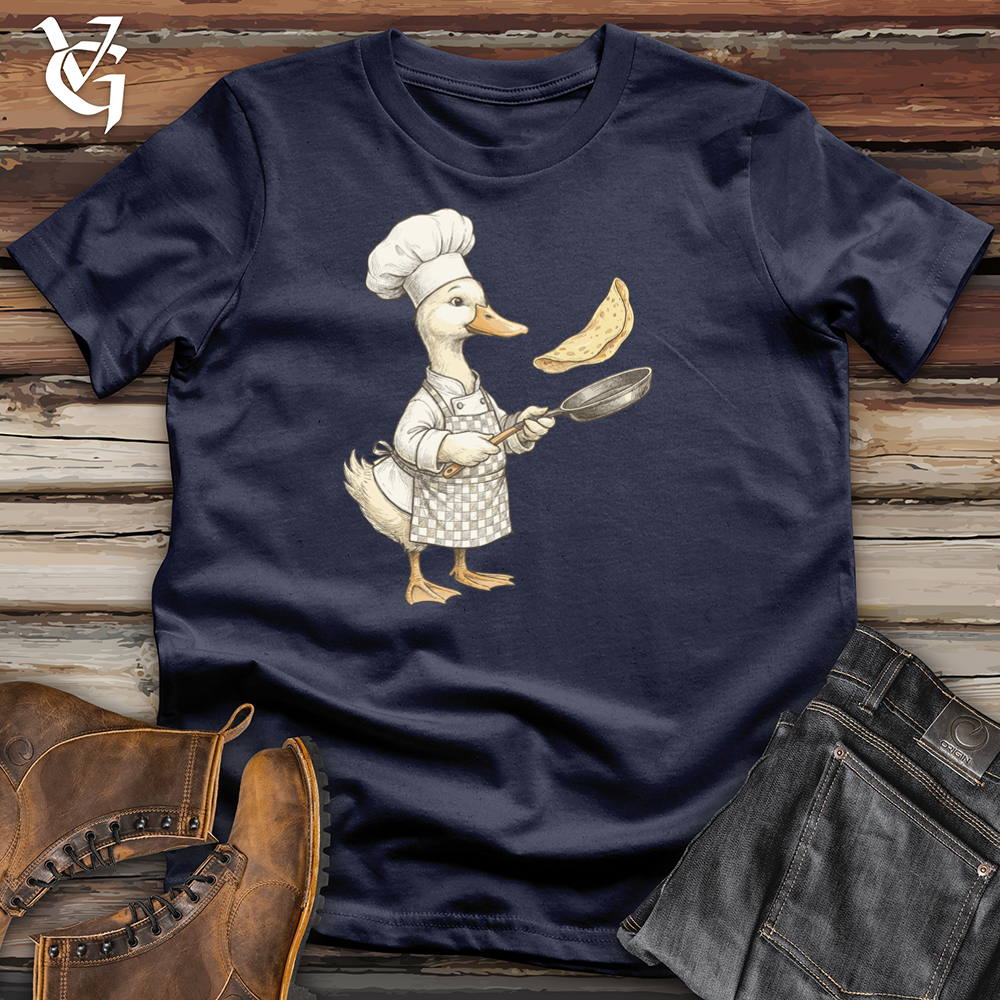 Viking Goods Duck Chef Flipper Tee Navy / L
