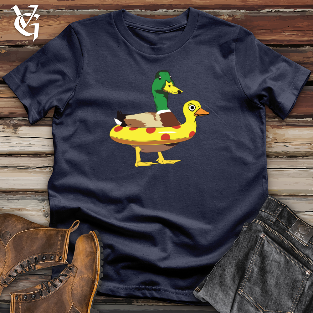 Viking Goods Duck Duck Swim Softstyle Tee Navy / L