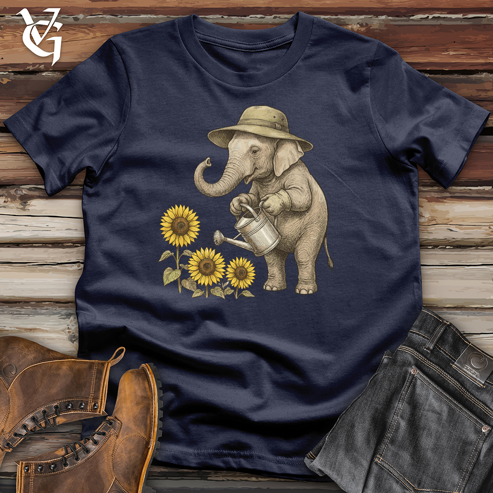 Viking Goods Elephant Gardener Tee Navy / L