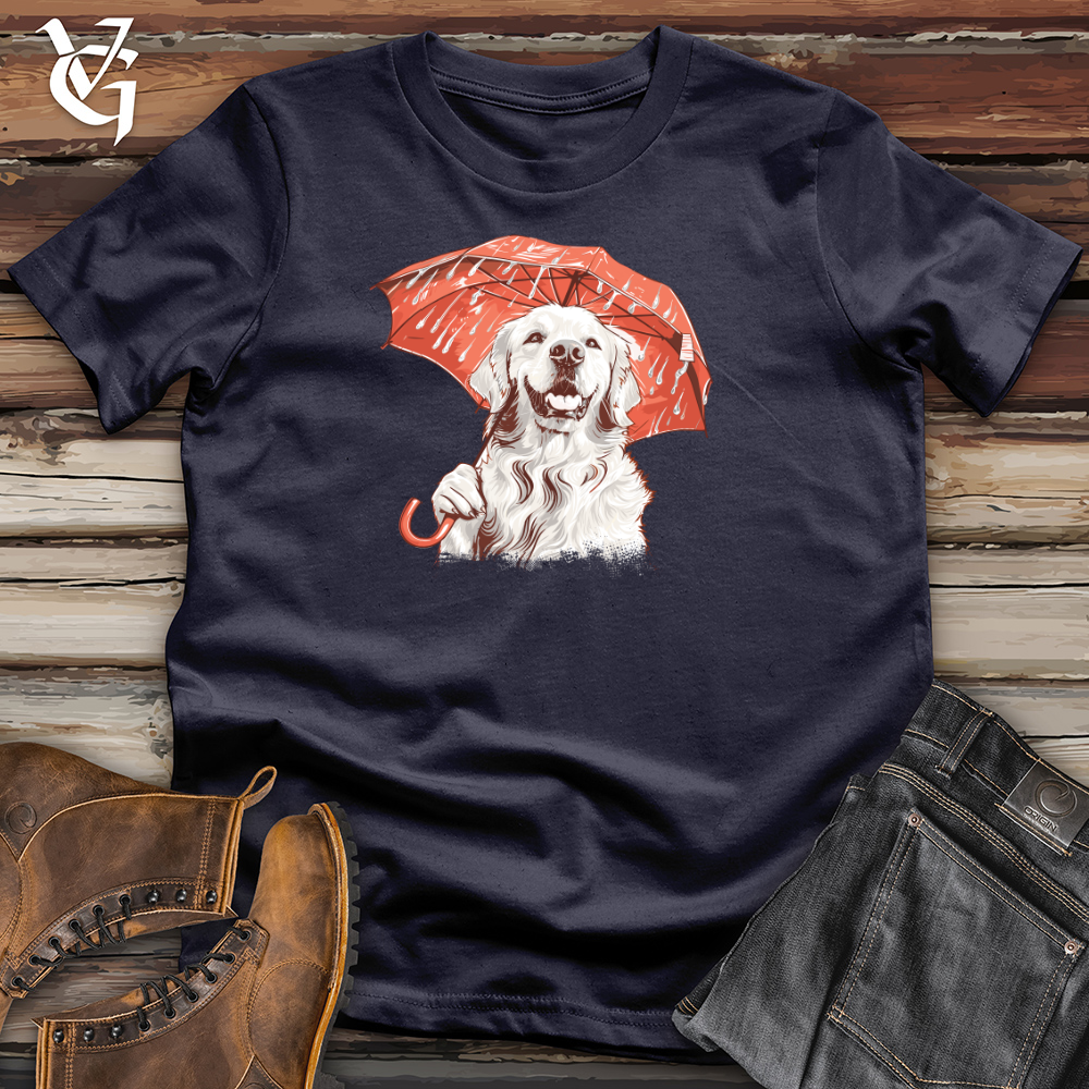 Viking Goods English Cream Retriever Cotton Tee Navy / L