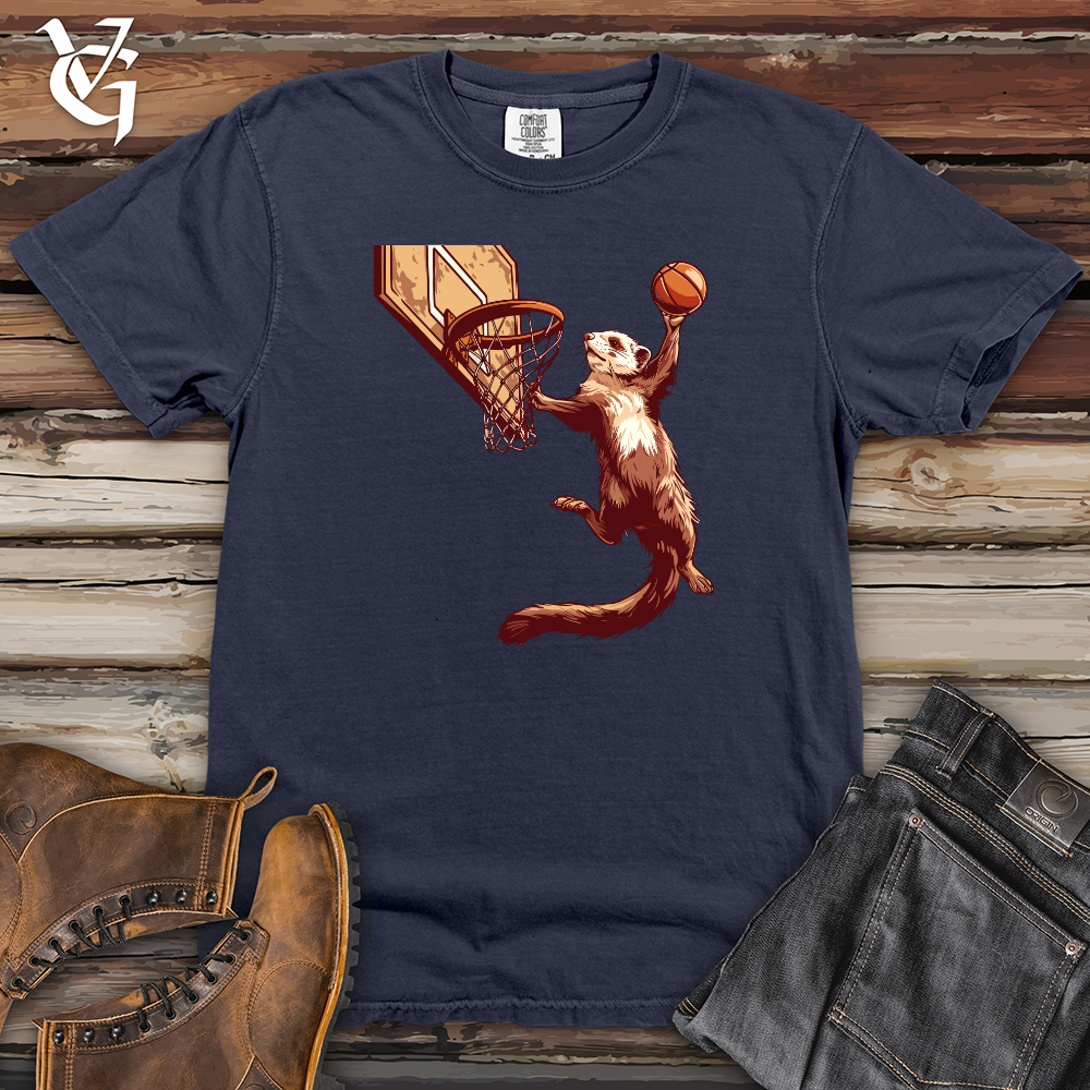 Viking Goods Ferret Dunk Master Heavy Cotton Comfort Colors Tee Navy / L