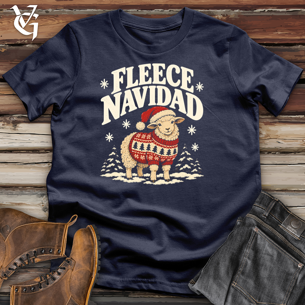 Viking Goods Fleece Navidad Tee Navy / L