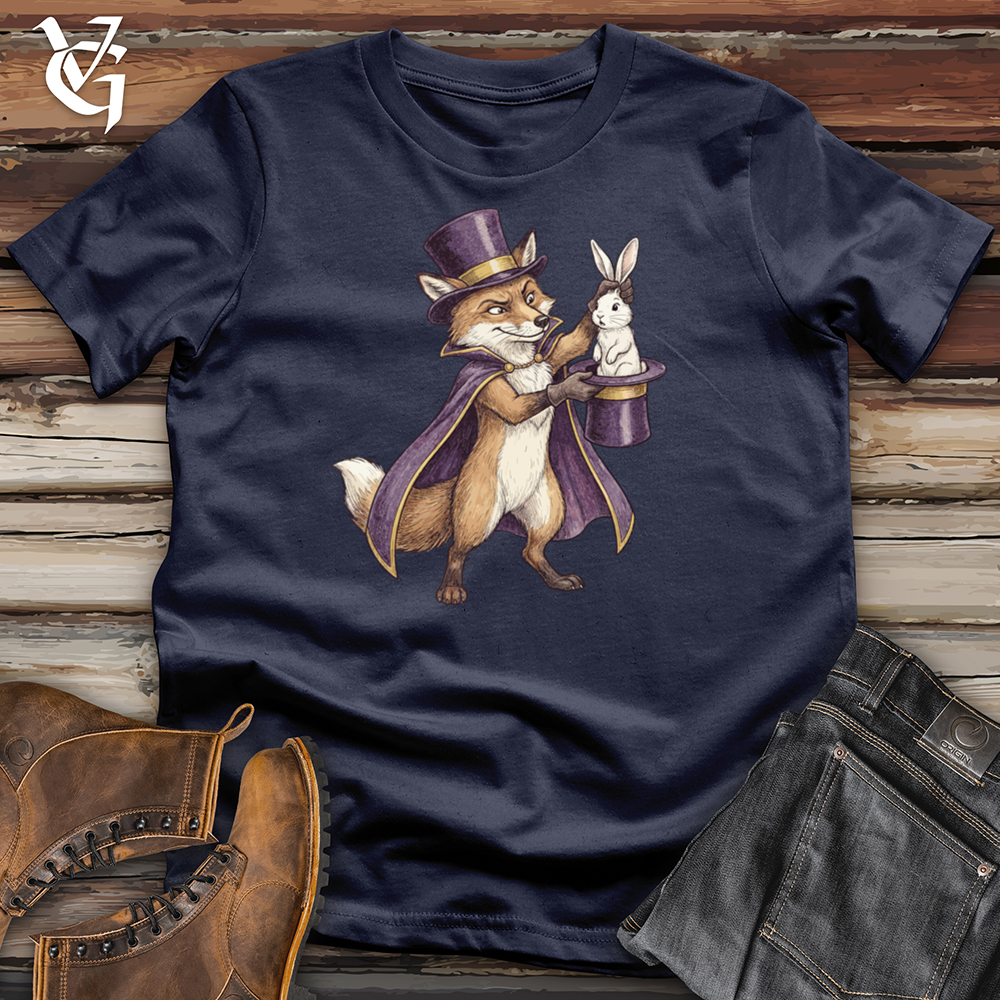 Viking Goods Fox Magician Tee Navy / L