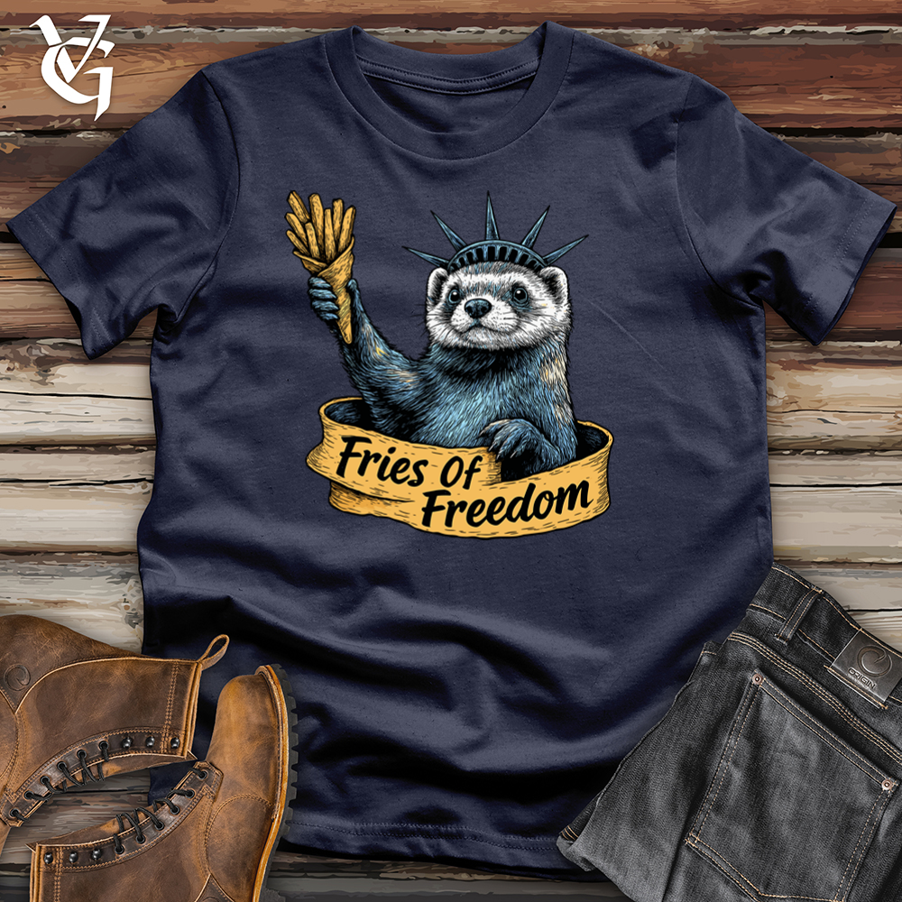 Viking Goods Fries of Freedom Softstyle Tee Navy / L
