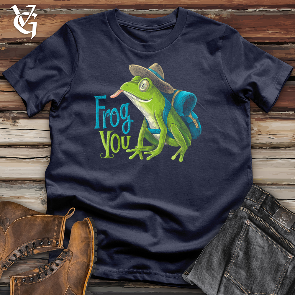 Viking Goods Frog You Softstyle Tee Navy / L