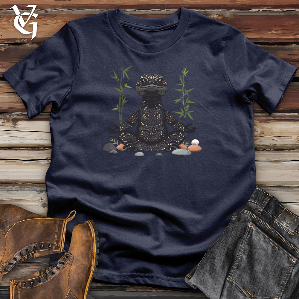Viking Goods Gila Monster Meditation Softstyle Tee Navy / L