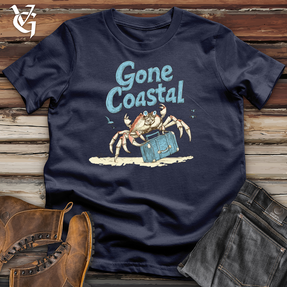 Viking Goods Gone Coastal Softstyle Tee Navy / L