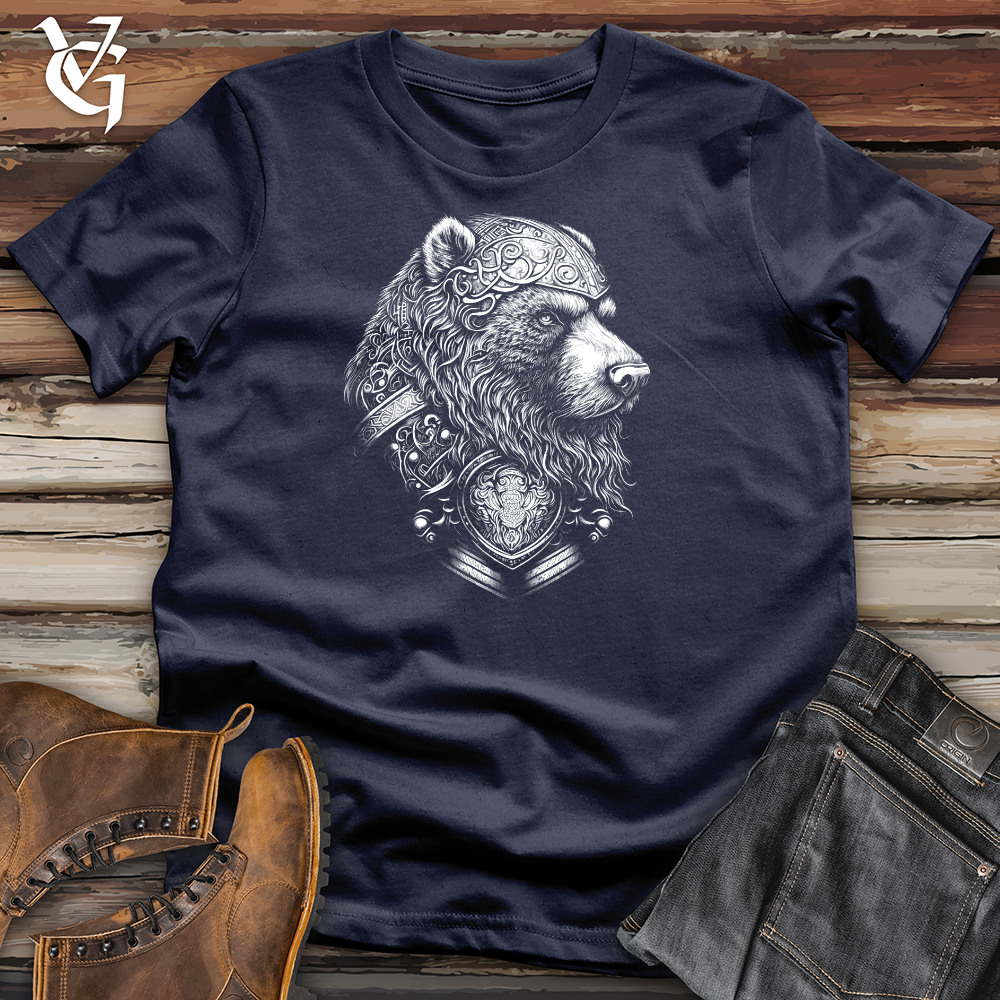 Viking Goods Handsome Celtic Bear Softstyle Tee Navy / L