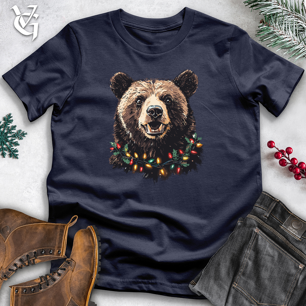 Viking Goods Holly Bear Softstyle Tee Navy / L