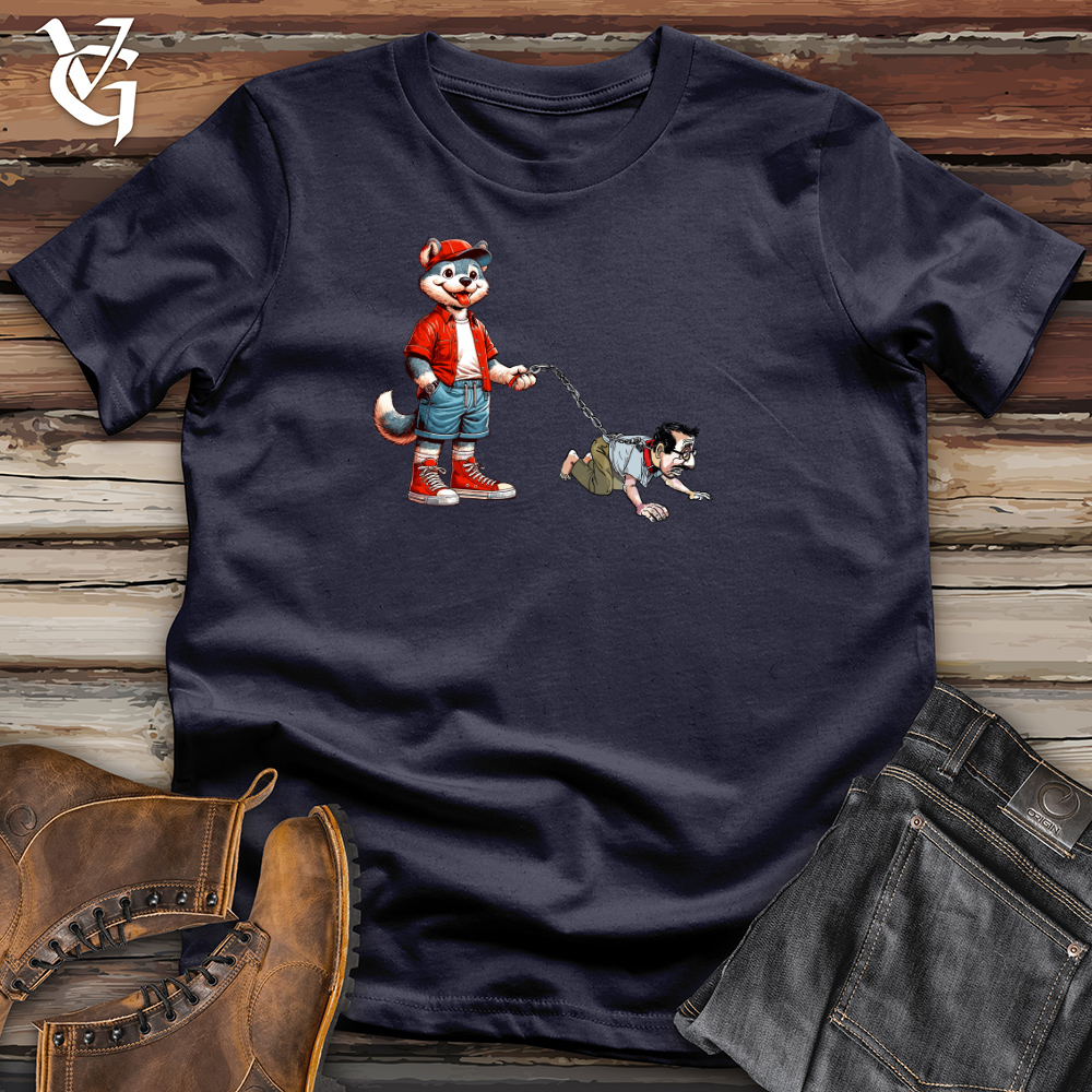 Viking Goods Human Walking Cotton Tee Navy / L