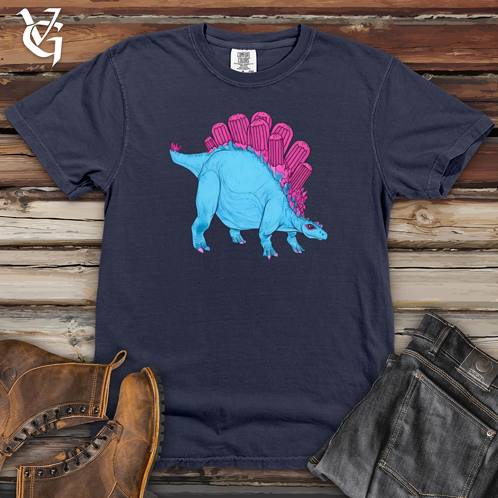 Viking Goods Ice Dino Heavy Cotton Comfort Colors Tee Navy / L