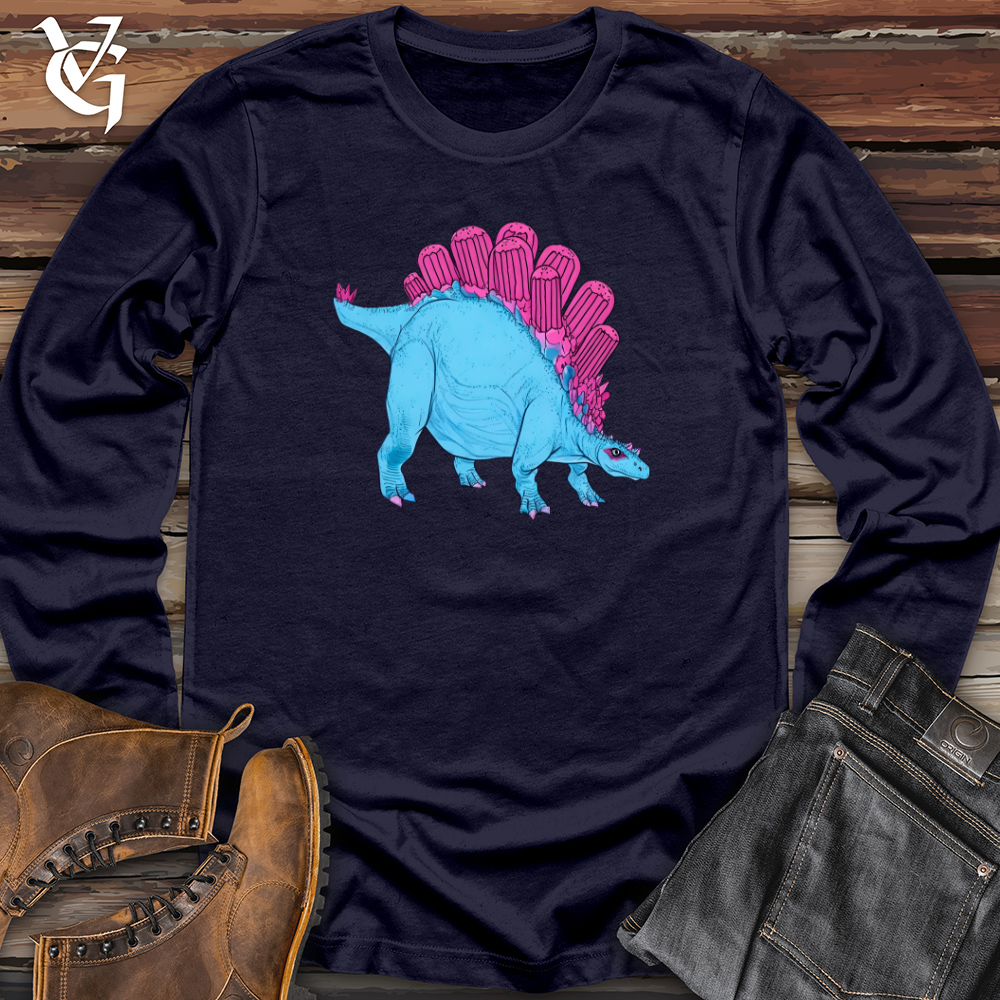 Viking Goods Ice Dino Long Sleeve Navy / L