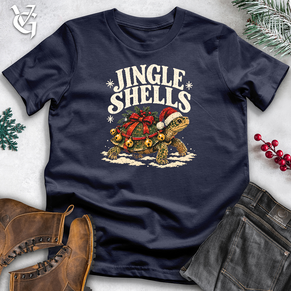 Viking Goods Jingle Shells Softstyle Tee Navy / L