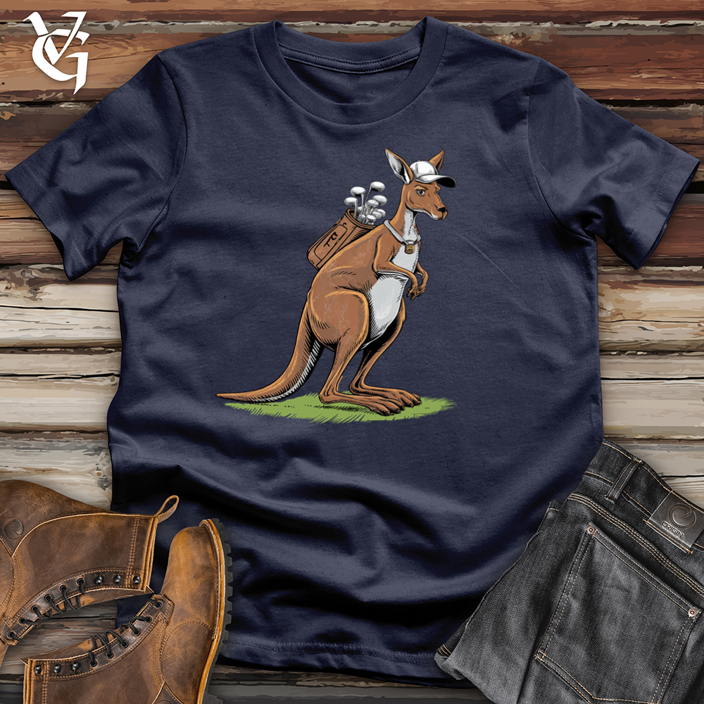 Viking Goods Kangaroo Caddy Softstyle Tee Navy / L