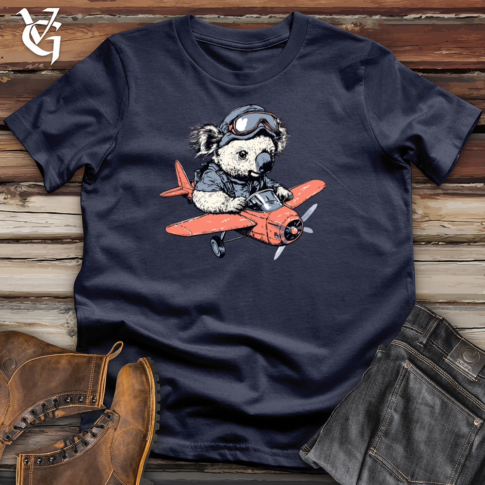 Viking Goods Koala Flight Softstyle Tee Navy / L