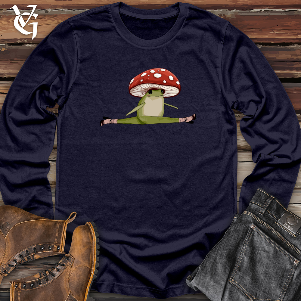 Viking Goods Lady Frog Long Sleeve Navy / L