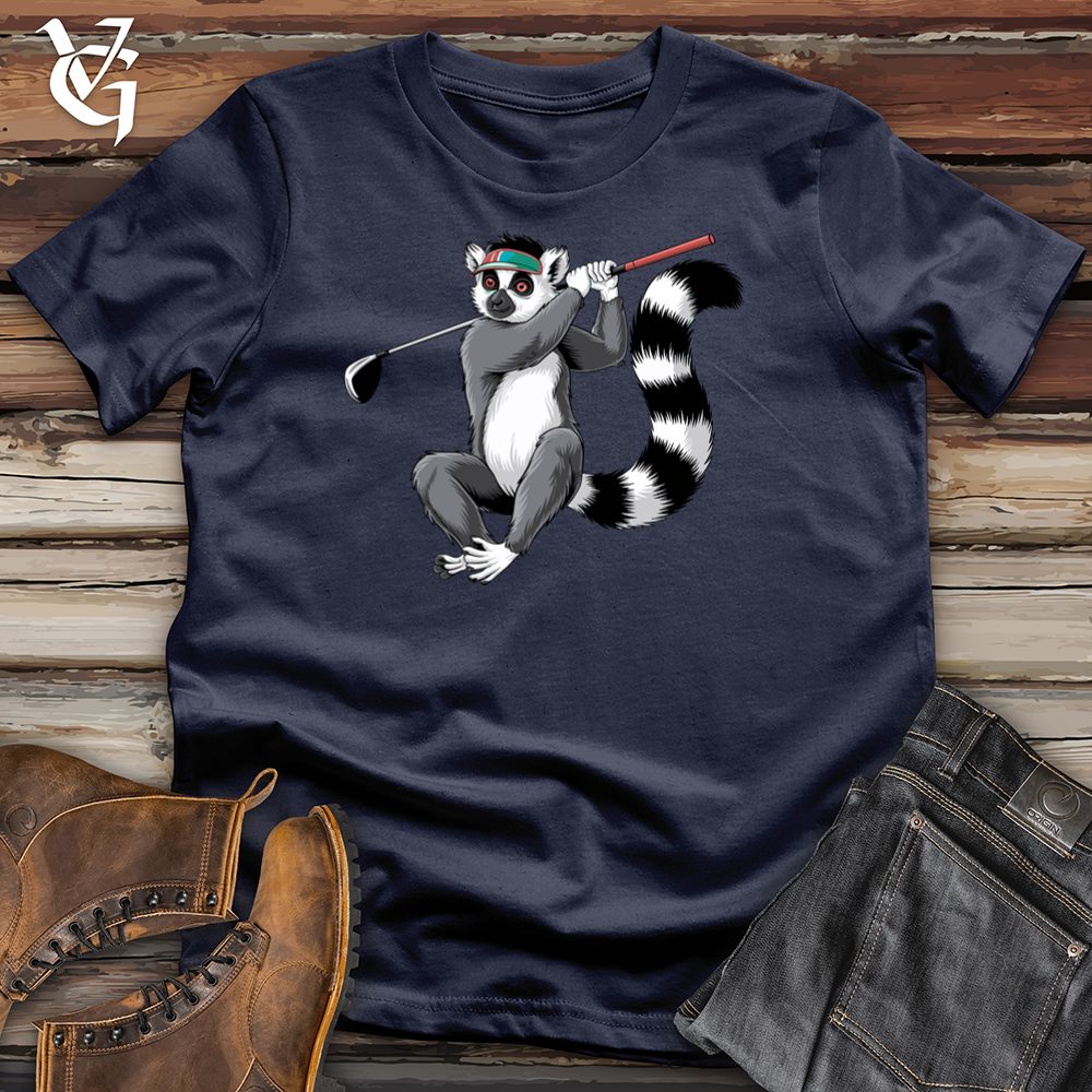 Viking Goods Lemur Golf Softstyle Tee Navy / L