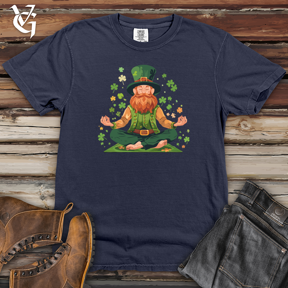 Viking Goods Leprechaun Zen Harmony Heavy Cotton Comfort Colors Tee Navy / L