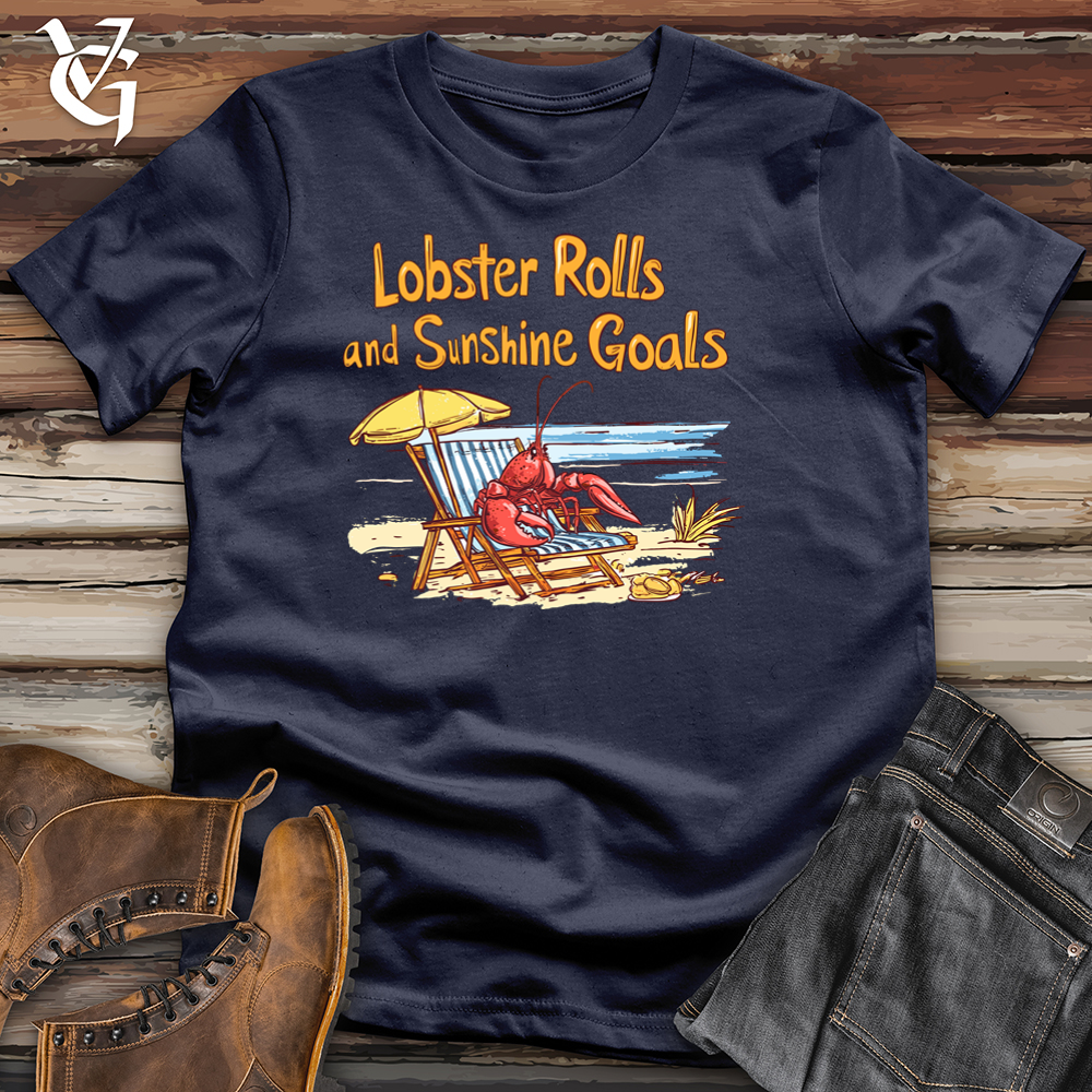 Viking Goods Lobster Rolls Softstyle Tee Navy / L