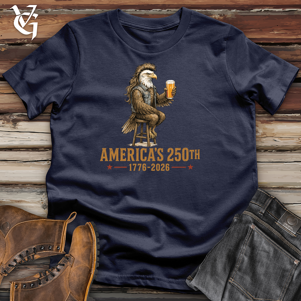 Viking Goods Mohawk Eagle Softstyle Tee Navy / L