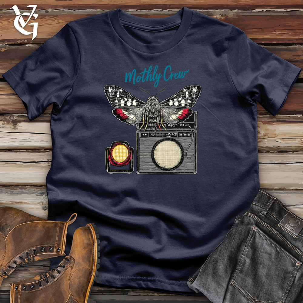 Viking Goods Mothly Crew Softstyle Tee Navy / L