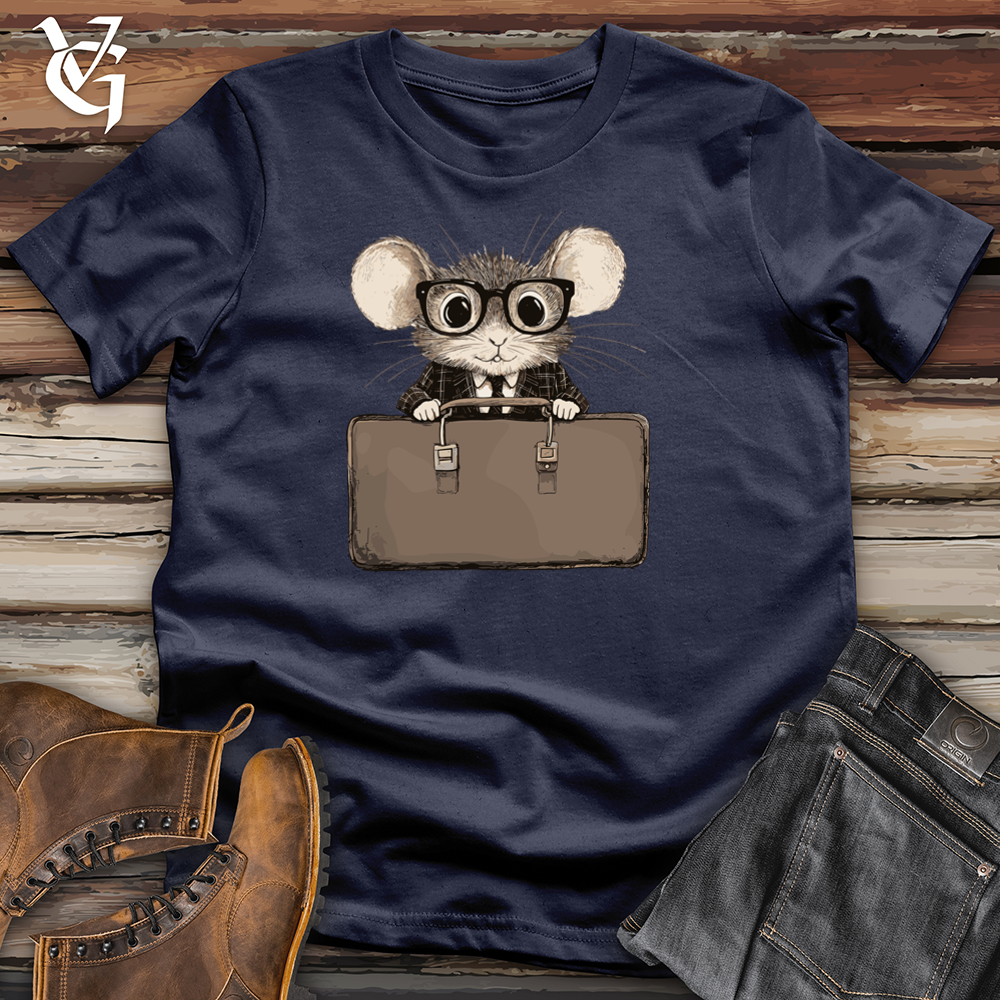 Viking Goods Mouse Money Softstyle Tee Navy / L