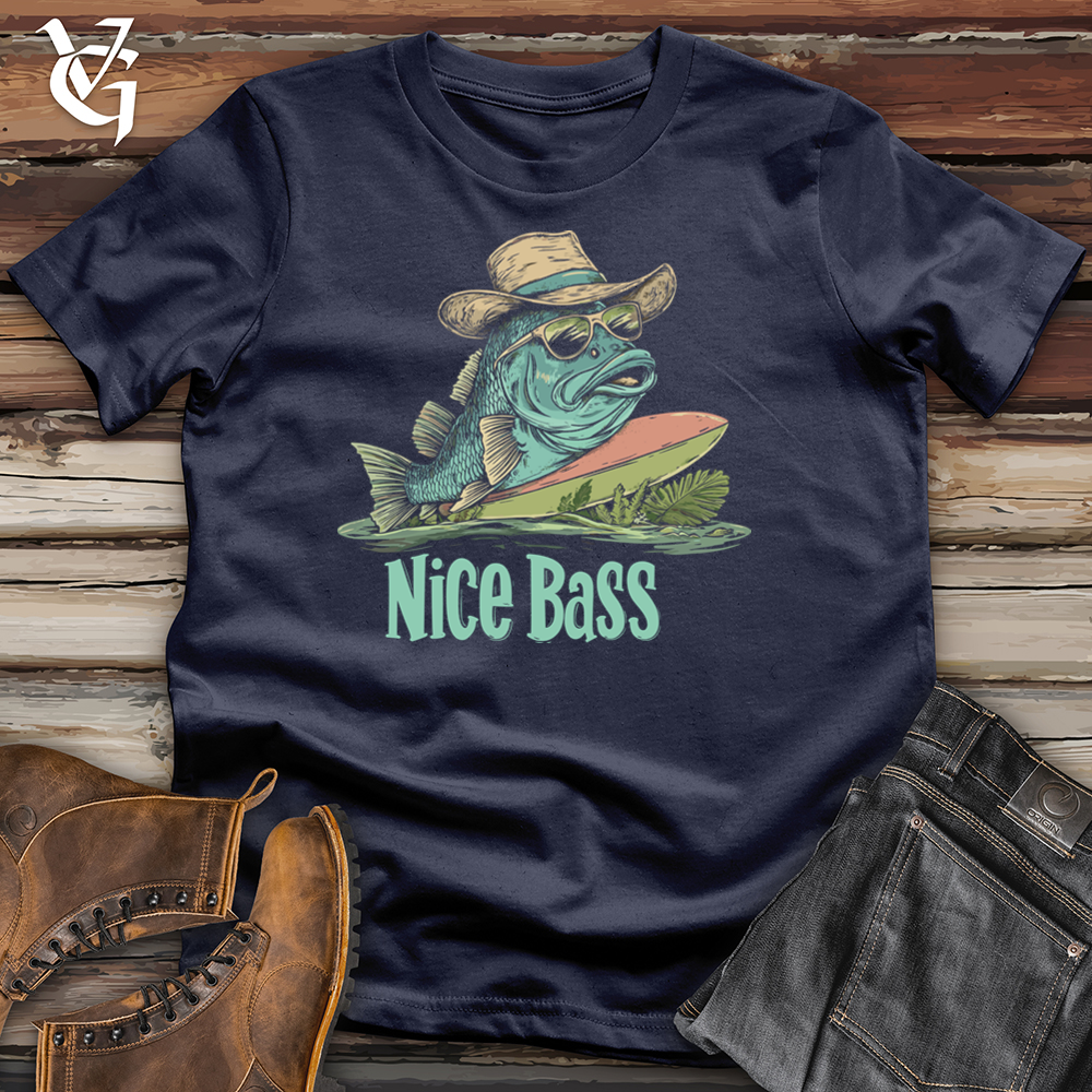 Viking Goods Nice Bass Softstyle Tee Navy / L