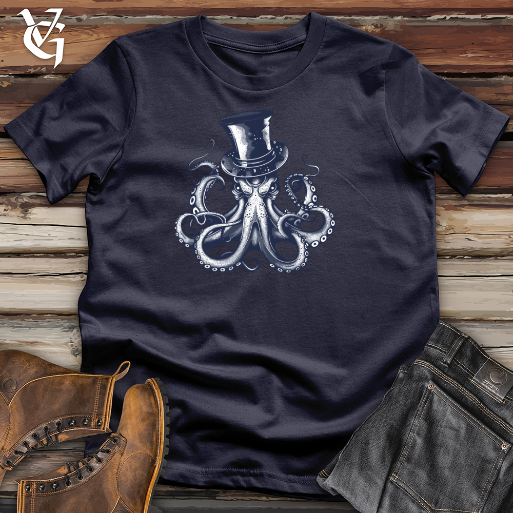 Viking Goods Octopus Magician Mystique Cotton Tee Navy / L