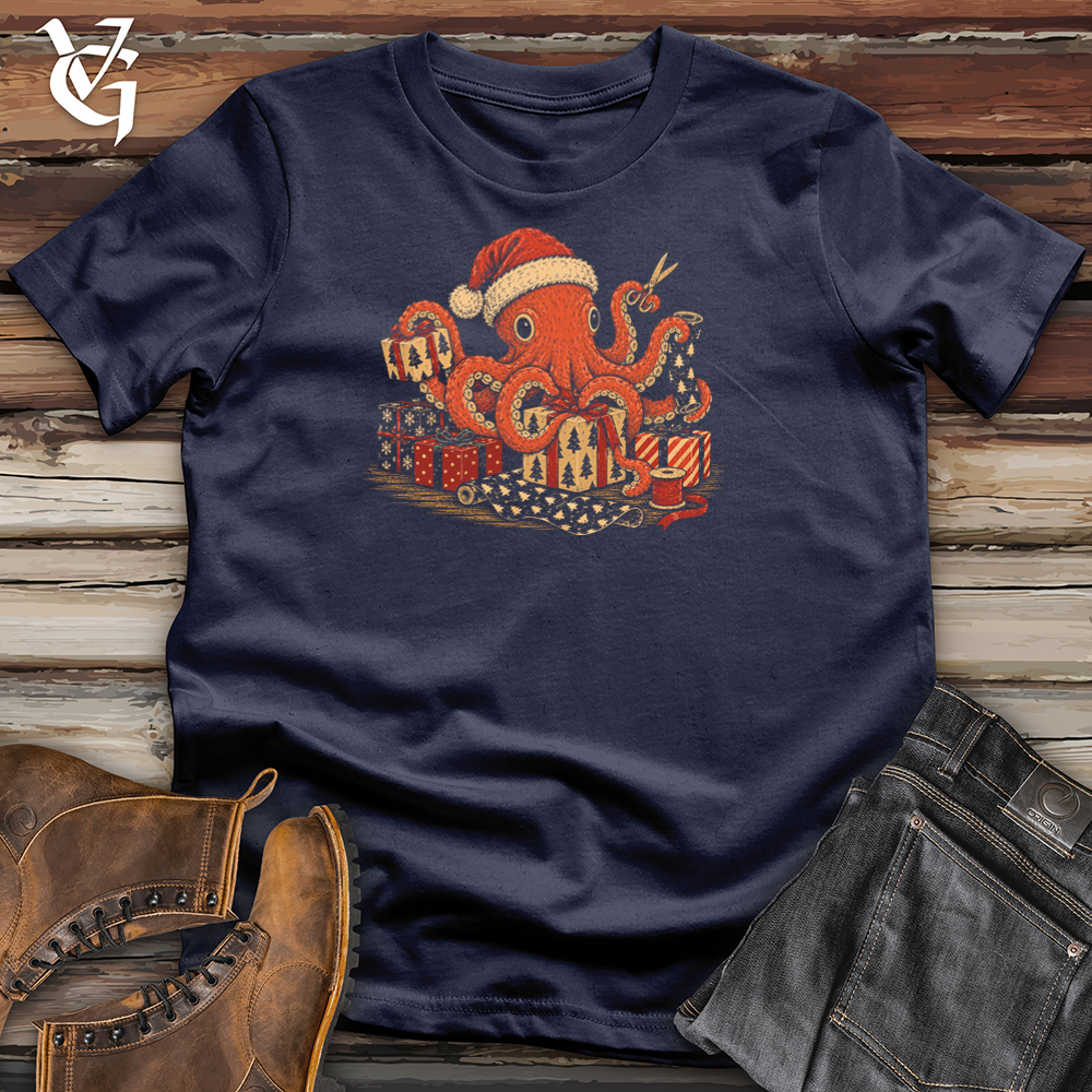 Viking Goods Octopus Wrapping Tee Navy / L