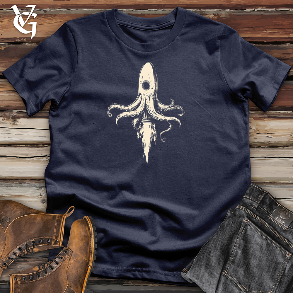 Viking Goods Octorocket Softstyle Tee Navy / L