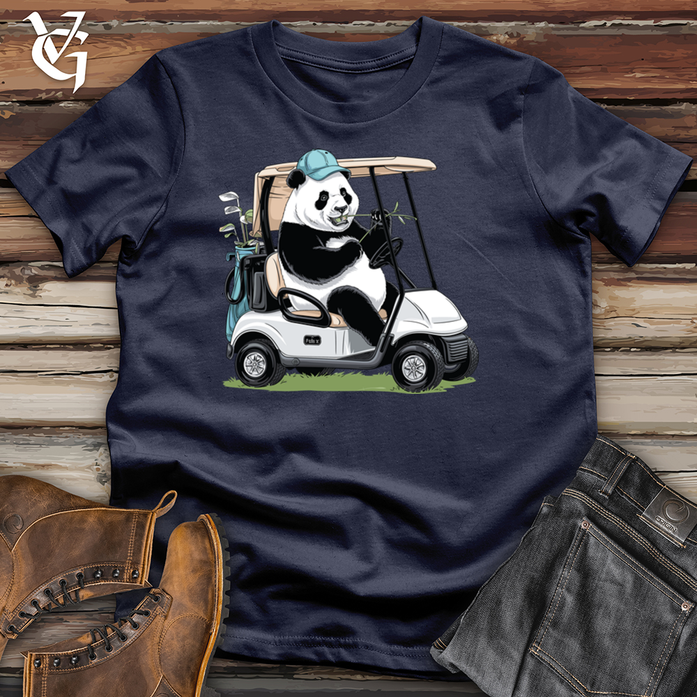 Viking Goods Panda Cart Softstyle Tee Navy / L