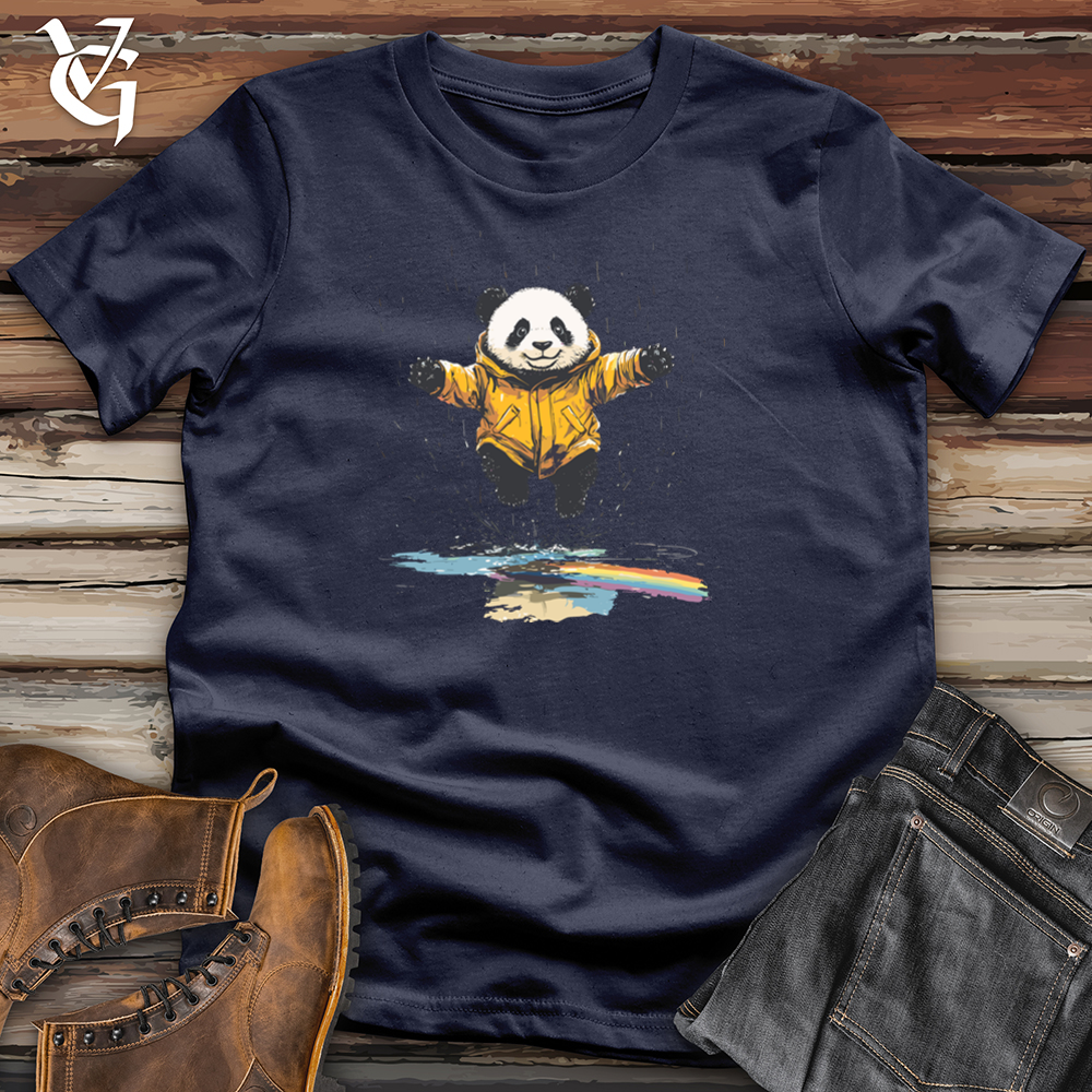 Viking Goods Panda Puddle Play Softstyle Tee Navy / L