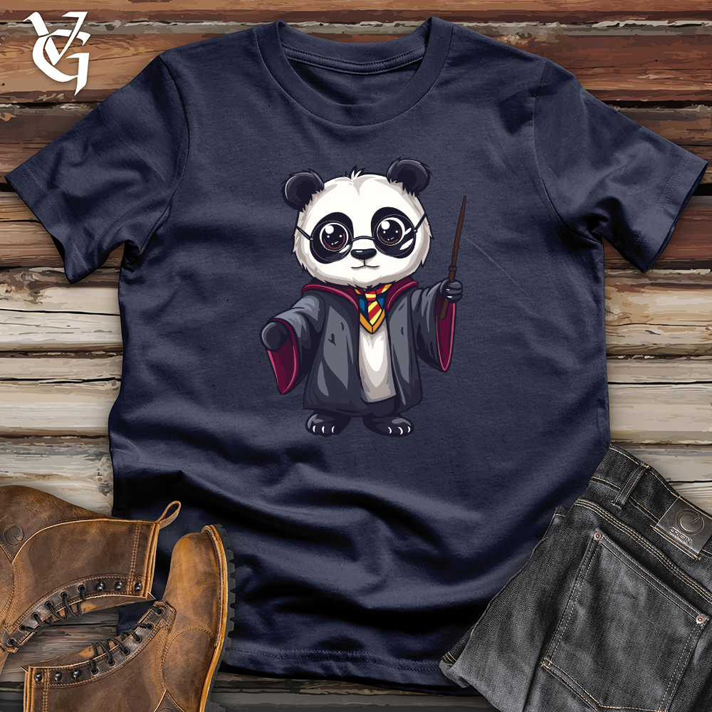 Viking Goods Panda Wizard Softstyle Tee Navy / L