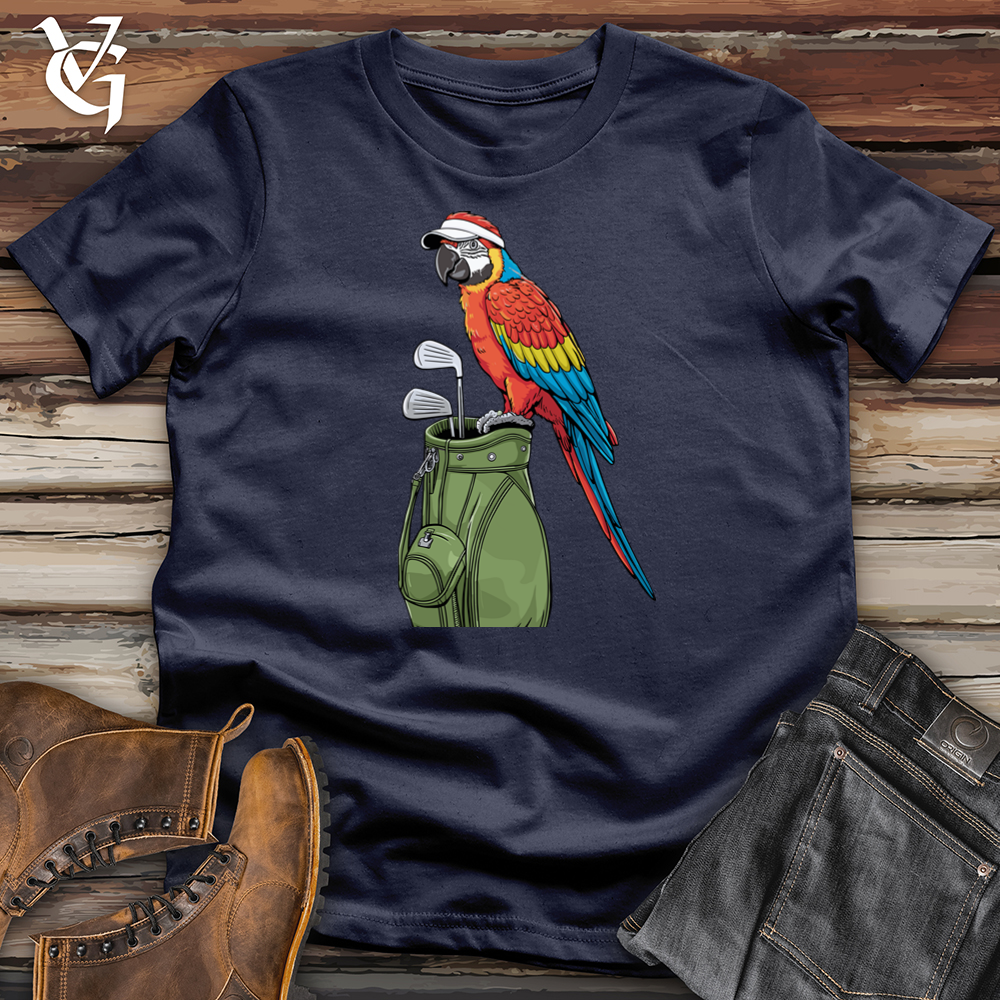 Viking Goods Parrot Par Softstyle Tee Navy / L