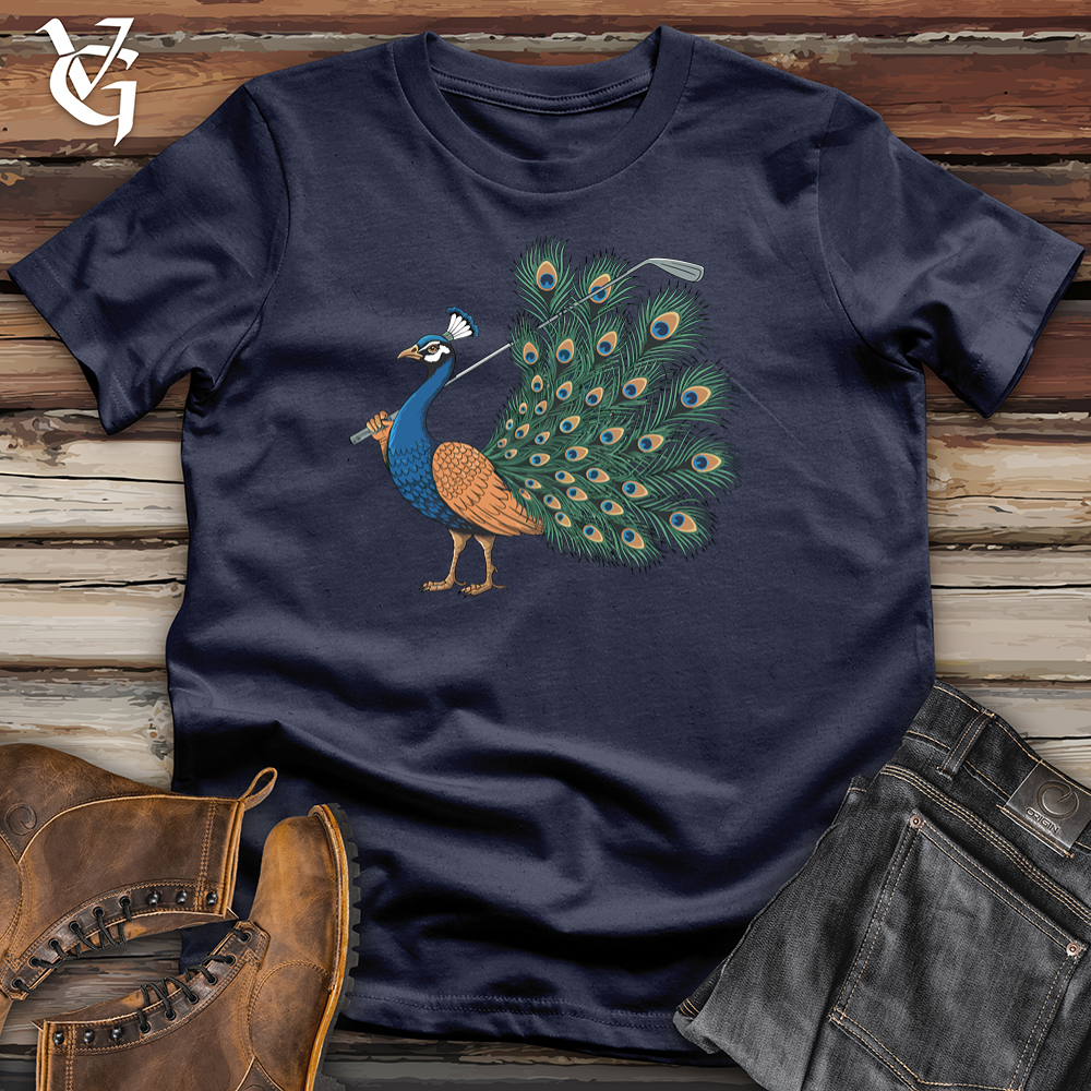 Viking Goods Peacock Pines Softstyle Tee Navy / L