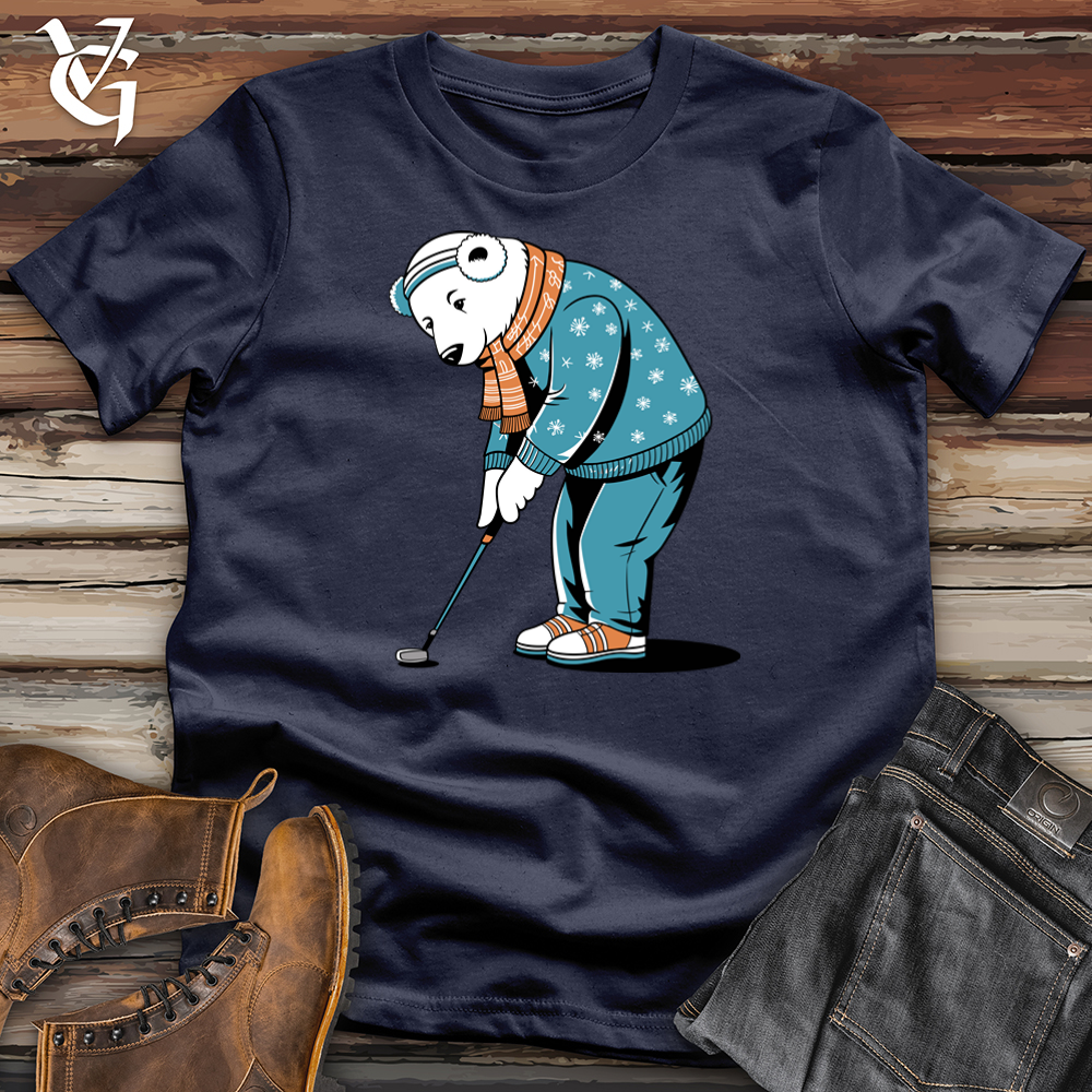 Viking Goods Polar Putt Softstyle Tee Navy / L