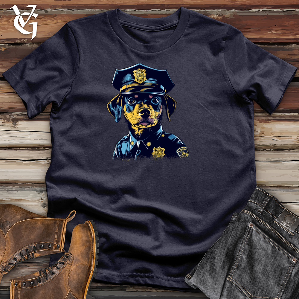 Viking Goods Puppy Police Patrol Cotton Tee Navy / L