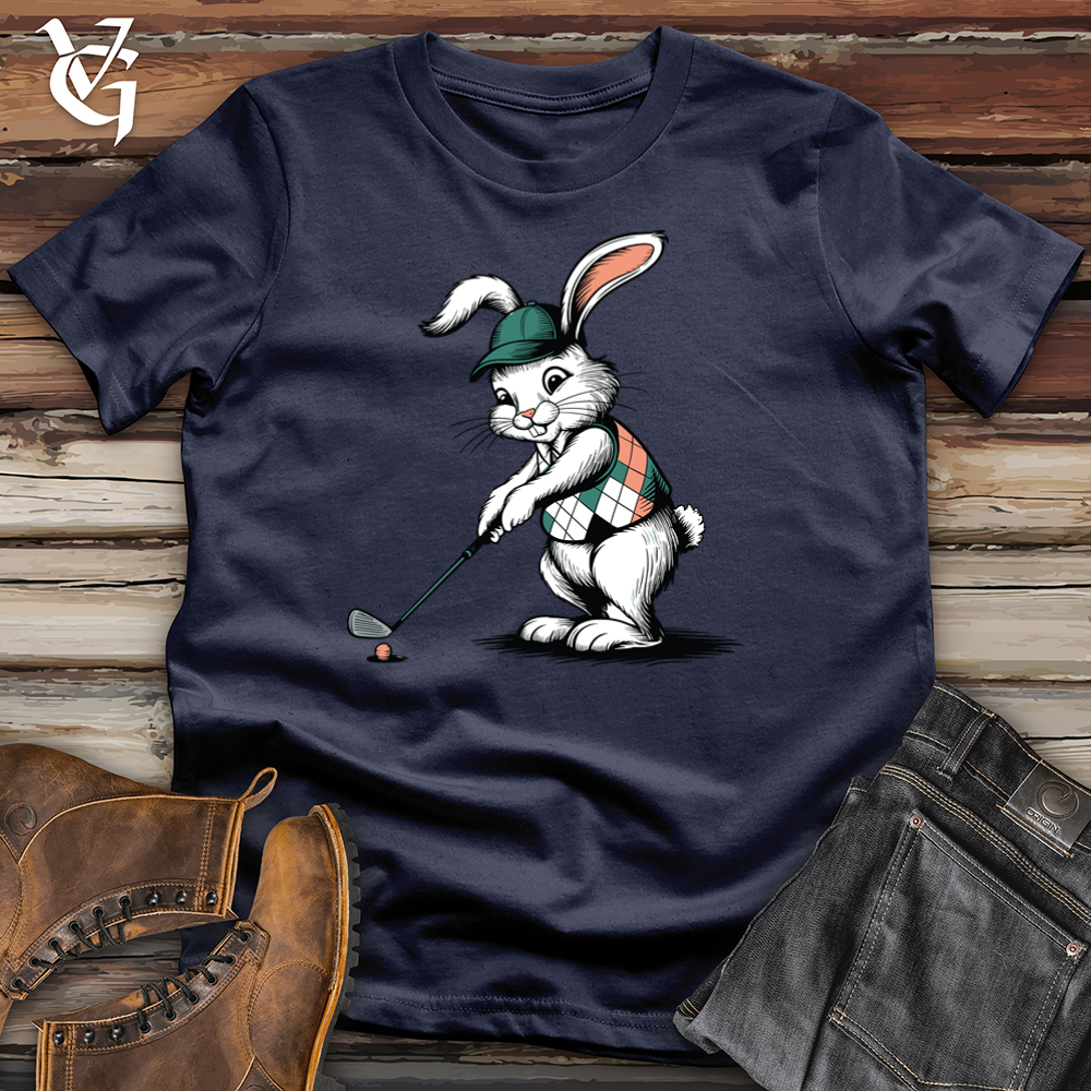 Viking Goods Rabbit Chip Shot Softstyle Tee Navy / L
