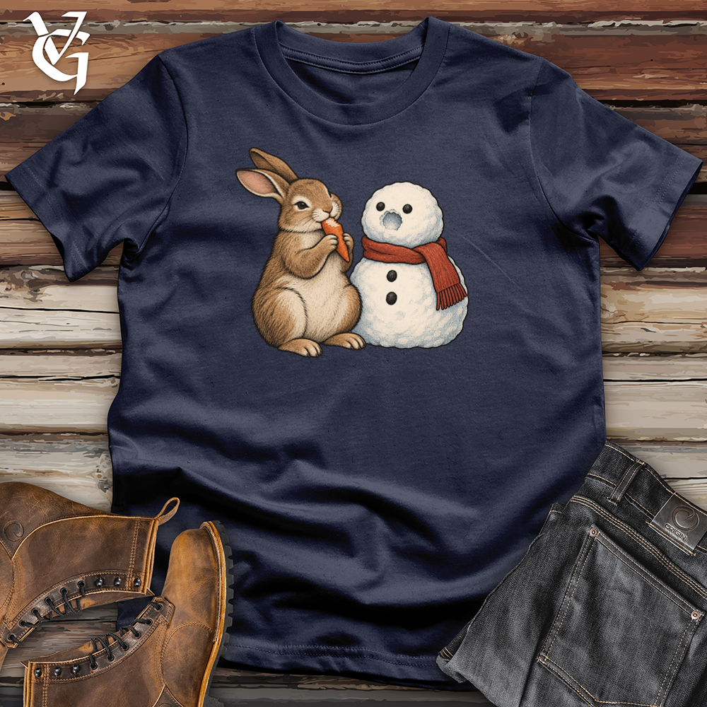 Viking Goods Rabbit Snowman Nose Tee Navy / L