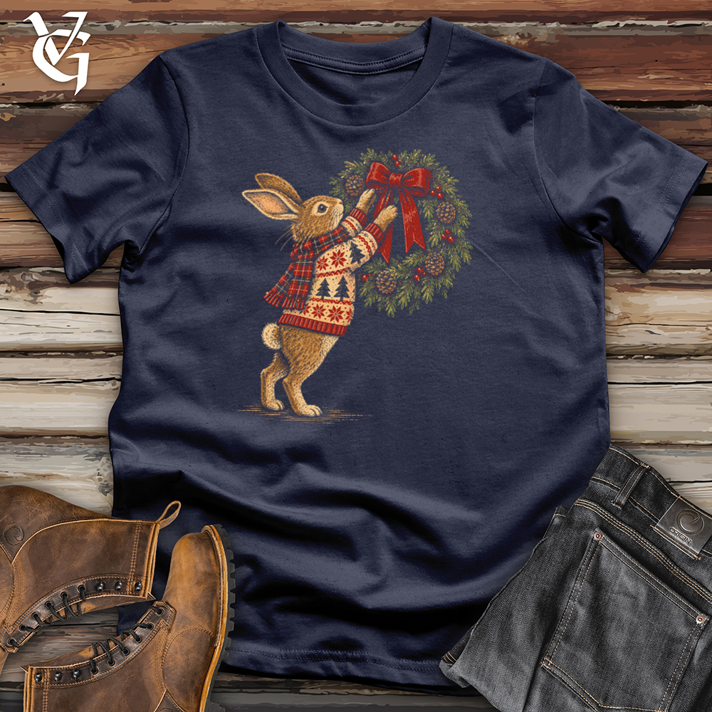 Viking Goods Rabbit Wreath Tee Navy / L
