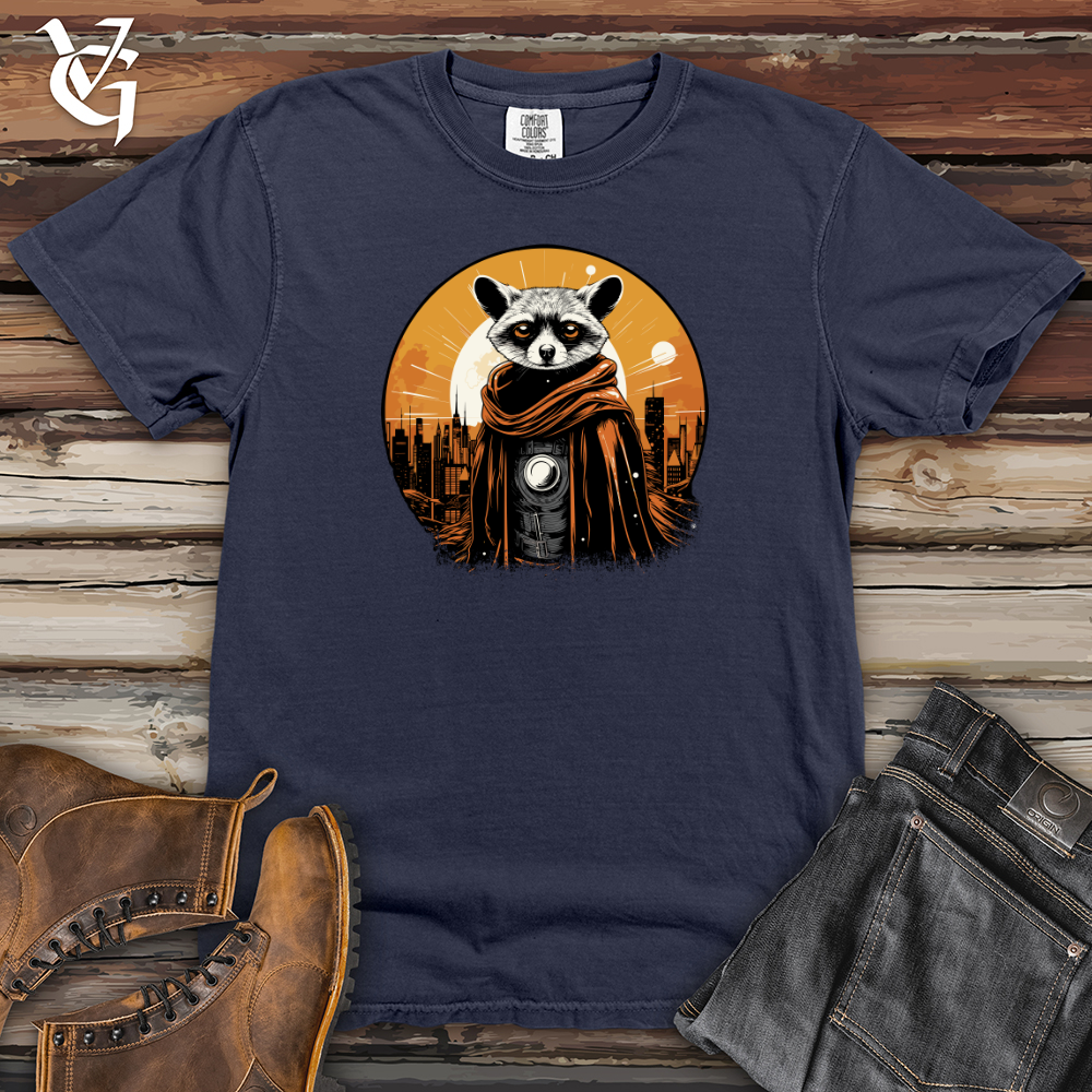 Viking Goods Raccoon Vigilante Heavy Cotton Comfort Colors Tee Navy / L