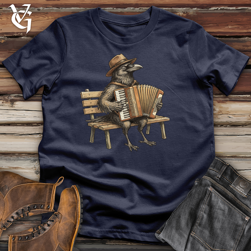 Viking Goods Raven Accordion Park Tee Navy / L